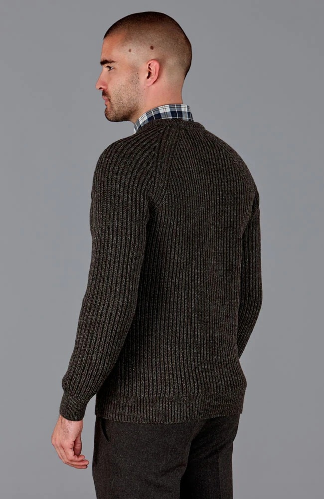 English Rib Wool Sweater T513