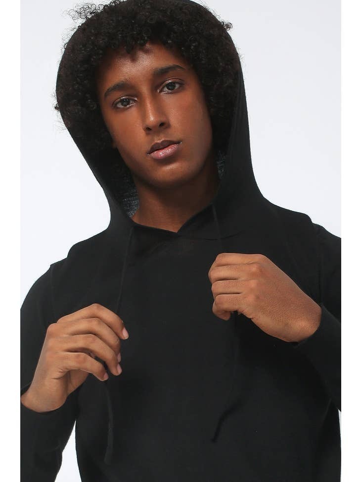 Merino wool 2025 pullover hoodie