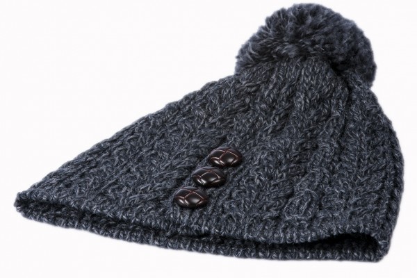Punk Hat Yak Wool Hat Outdoor Clothing Ear Warmer Pom Pom Hat Wool Fabric  Punk Beanie Boho Knitwear Viking Hat Mohawk Hat Noddy Hat -  Canada