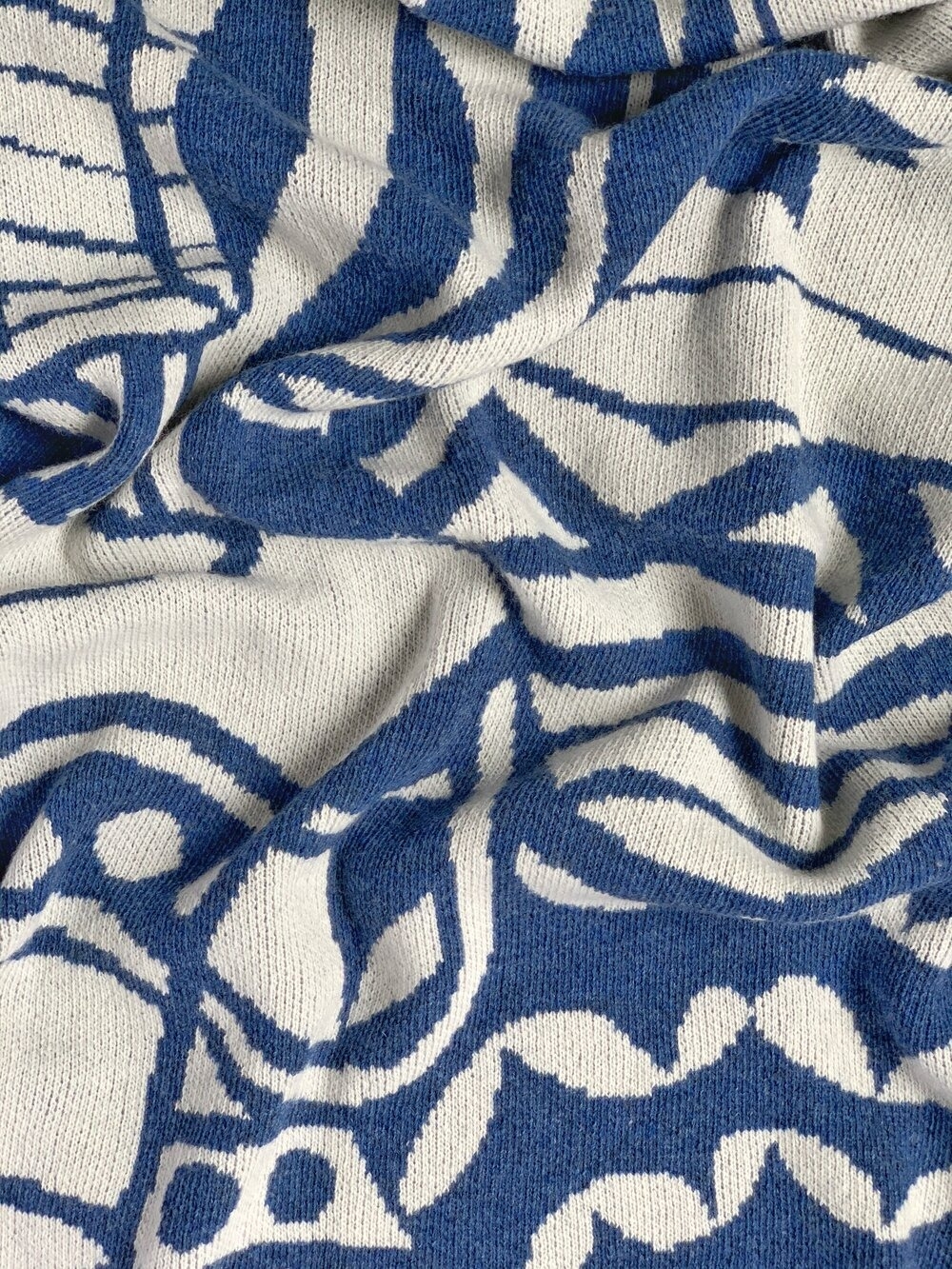 Stephenie Classic Hand Drawn Chevrons Woven Cotton Blanket Brayden Studio®  Size: 50 W x 60 L, Color: Nepal Blue - Yahoo Shopping