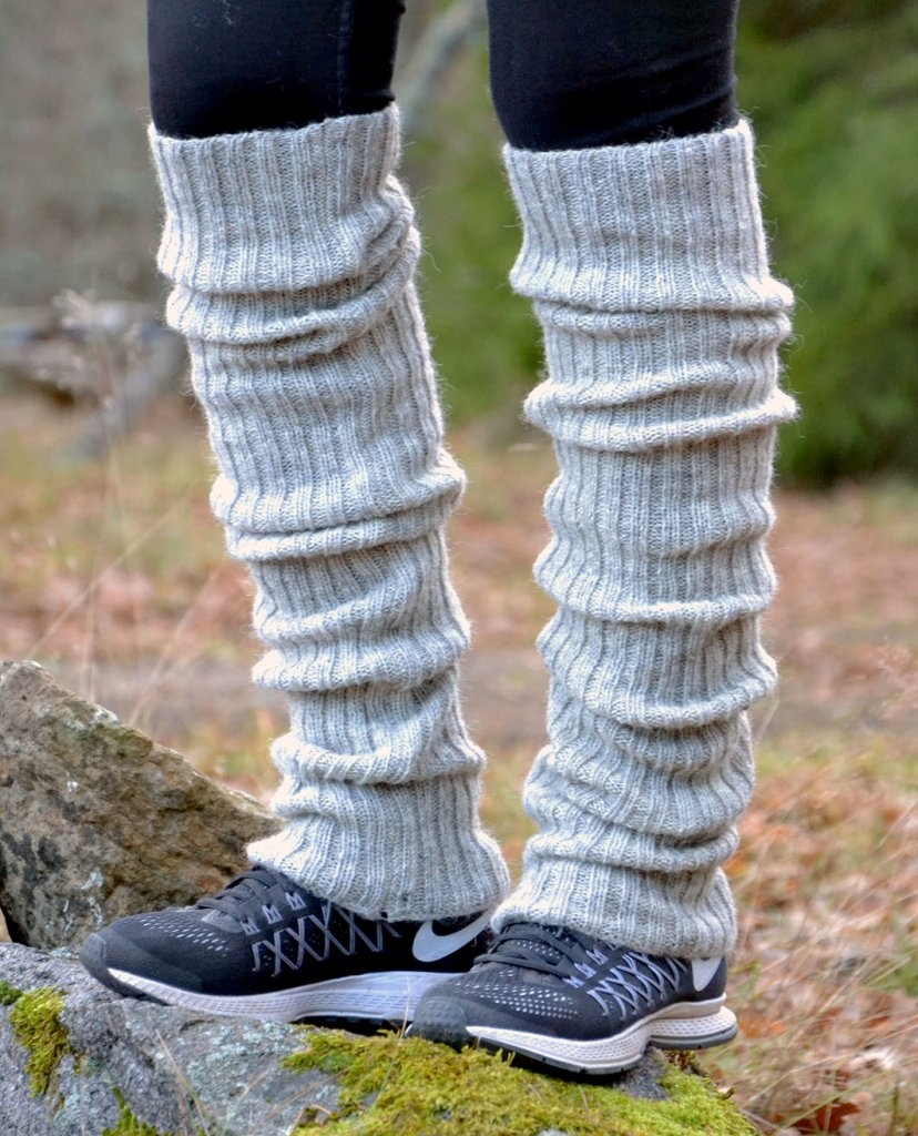 Merino Wool Aran Leg Warmers