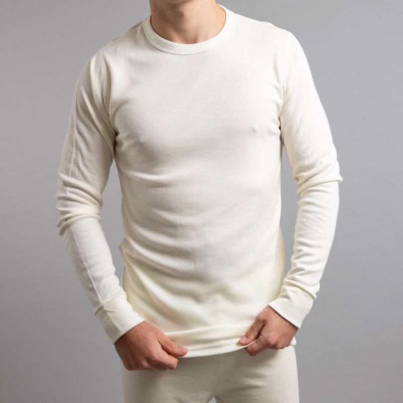 Super Fine Jersey Fitted Long Sleeve Crew – MONROW